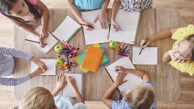 ¿Qué es el proceso creativo en los niños?